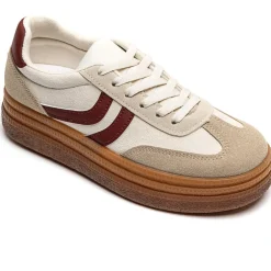 Agnes dame sneakers 8999 - Wine