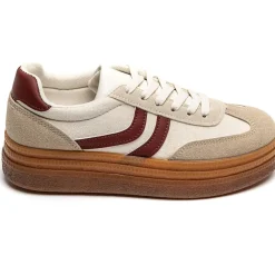 Agnes dame sneakers 8999 - Wine