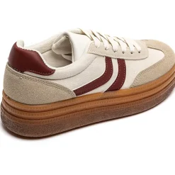 Agnes dame sneakers 8999 - Wine