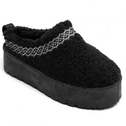 Aimee dame bamsestøvler 8909 - Black