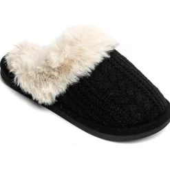 Aisha dame hjemmesko 5284 - Black