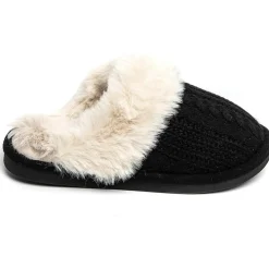 Aisha dame hjemmesko 5284 - Black