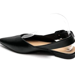 Amance dame slingback ballerinaer 9705 - Black