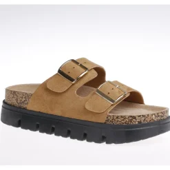Angelina dame sandaler 2153 - Camel