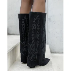 Annabelle dame støvler 7675A - Black