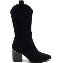 Astrid dame cowboystøvler 9600 - Black