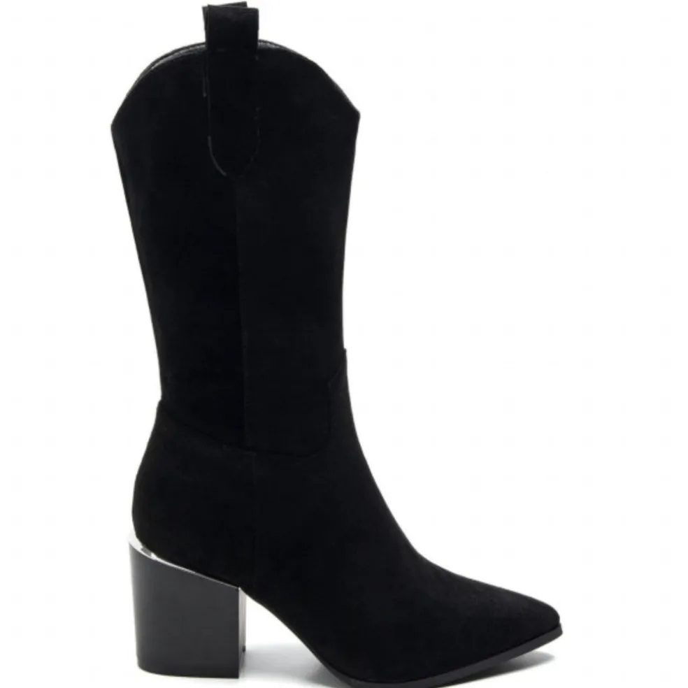 Astrid dame cowboystøvler 9600 - Black