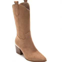 Astrid dame cowboystøvler 9600 - Camel