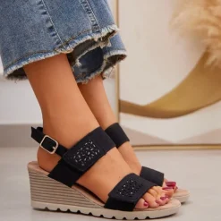 Azurine dame sandaler 2253 - Black