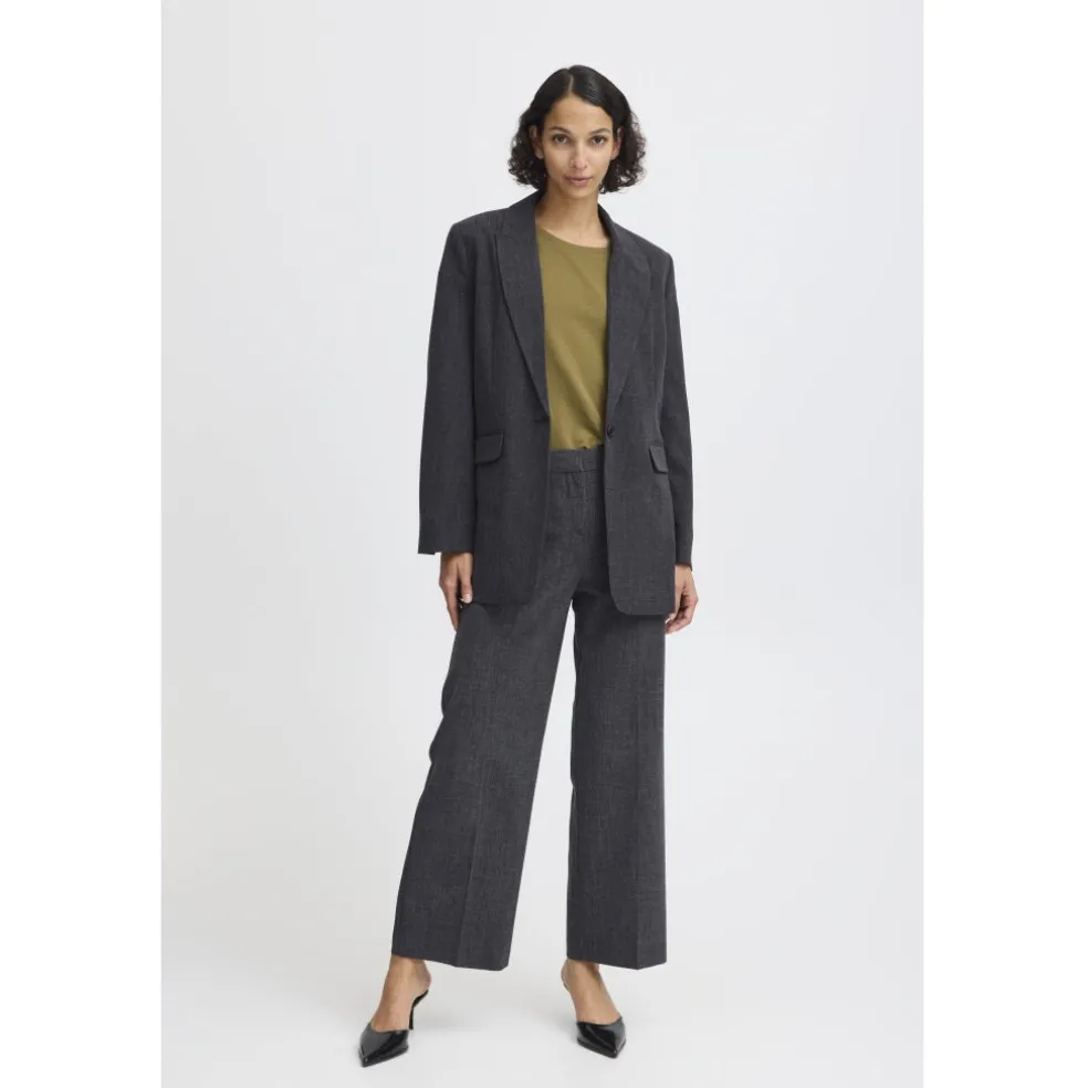 B.YOUNG dame blazer BYDANTA - Black Melange