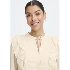 b.young dame bluse BYGIJO - Oatmeal