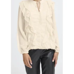 b.young dame bluse BYGIJO - Oatmeal