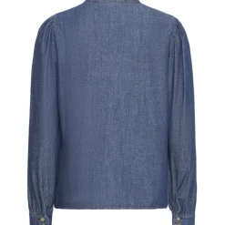 B.Young dame bluse BYXKANTI - Mid Blue Denim