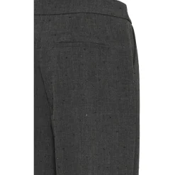 B.young dame bukser BYDANTA - Black Melange