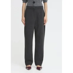 B.young dame bukser BYDANTA - Black Melange