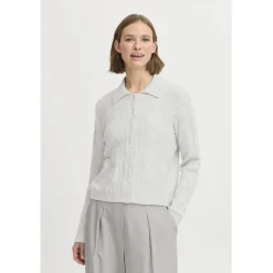 B.YOUNG dame cardigan BYMIFFA - Light Grey Melange