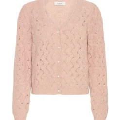 B.YOUNG DAME CARDIGAN BYNADIKA - Pale Mauve Melange