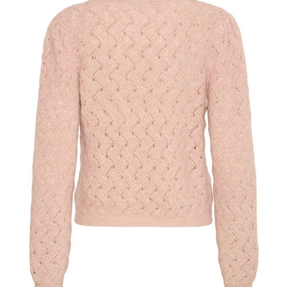 B.YOUNG DAME CARDIGAN BYNADIKA - Pale Mauve Melange