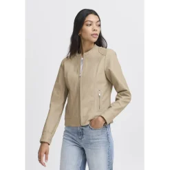 B.YOUNG dame jakke BYACOM - Roasted Cashew