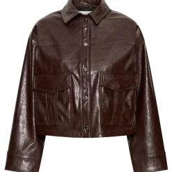 B.YOUNG DAME JAKKE BYDAINA - Chocolate Plum