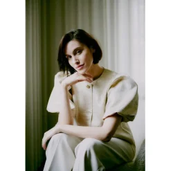 b.young dame jakke BYDARIELLA - Oatmeal