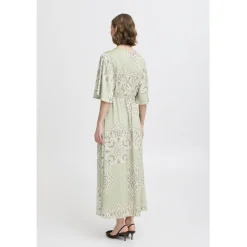 B.YOUNG dame kjole BYJANNIKE - Tea Paisley Mix