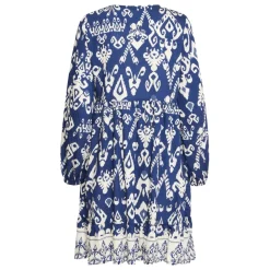 B.YOUNG dame kjole BYJASMINA - Medieval Blue Eth Mix