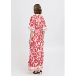 B.YOUNG dame kjole BYJASMINA - Flame Scarlett Eth Mix