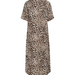 B.YOUNG dame kjole BYMMJOELLA - Birch LEOPARD