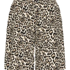 B.Young dame shorts BYFALAKKA - Rainy Day Leopard Mix