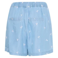 B.YOUNG dame shorts BYKOSMO - Light Blue Denim