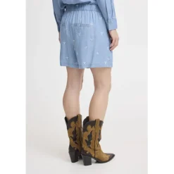 B.YOUNG dame shorts BYKOSMO - Light Blue Denim