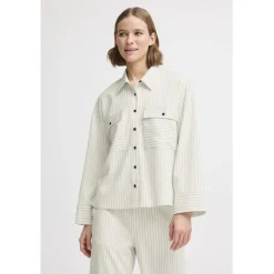 B.YOUNG dame skjorte BYDANNIA - Birch Mix