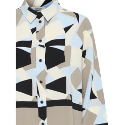 B.YOUNG dame skjorte BYFAVIA - Humus Blocks