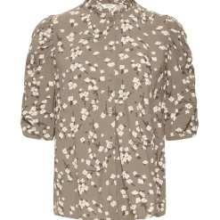 B.YOUNG Dame Skjorte BYJOSA - Walnut Floral Mix
