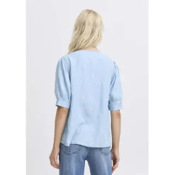 B.YOUNG dame skjorte BYKOSMO - Light Blue Denim