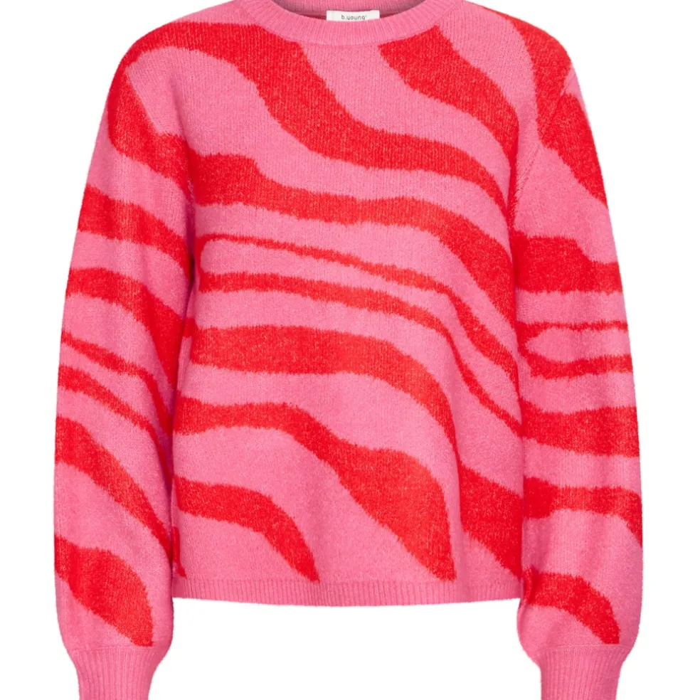 B.YOUNG dame strik BXMINYA - Chateau Rose Mix