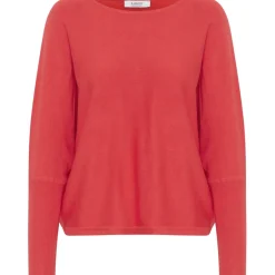 B.YOUNG dame strik BYMMORLA - Poinsettia