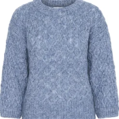 B.YOUNG dame strik BYOMHU - Blue Horizon Melange