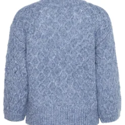 B.YOUNG dame strik BYOMHU - Blue Horizon Melange