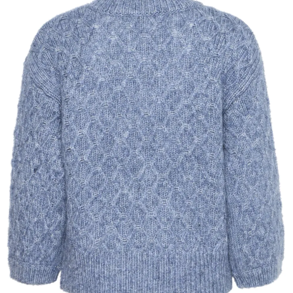 B.YOUNG dame strik BYOMHU - Blue Horizon Melange