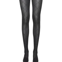 B.YOUNG dame strømpebukser BAWILLIANA - Black Mix