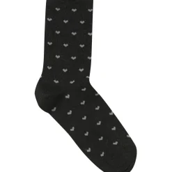 B.YOUNG dame strømper BAWLI - Black Heart Mix