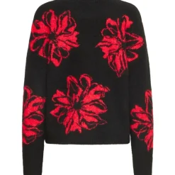 B.YOUNG DAME SWEATER BYOMEA - Black Mix