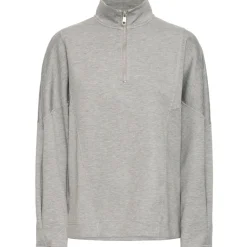 B.YOUNG DAME SWEATSHIRT BYPUSTI - Mid Grey Melange