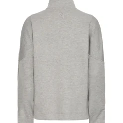 B.YOUNG DAME SWEATSHIRT BYPUSTI - Mid Grey Melange
