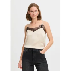 B.YOUNG dame top BYFLAIR - Cement