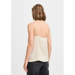 B.YOUNG dame top BYFLAIR - Cement