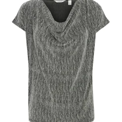 B.YOUNG dame top BYSHILOH - Silver Mix