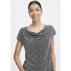 b.young dame top BYSHILOH - Silver